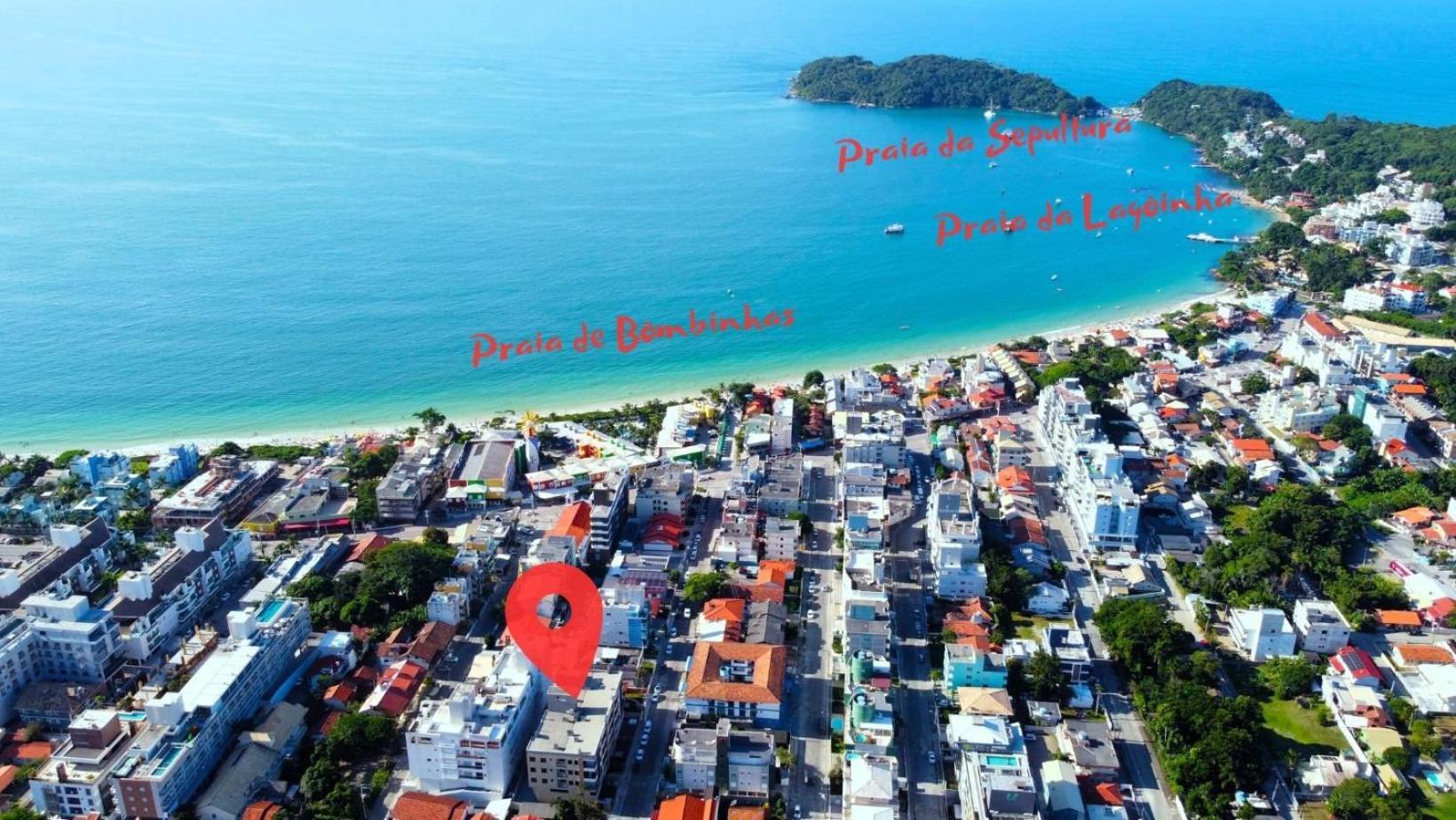 1089 - Praia De Bombinhas Novissimo 02 Dormitorios المظهر الخارجي الصورة
